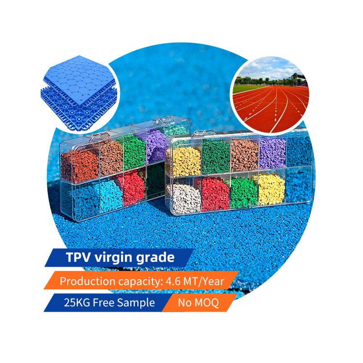 TPR/TPV/TPE Thermoplastic elastomers Material Talc Filled Thermoplastic TPE Rubber Plastic polymer TPV Resin TPV raw material