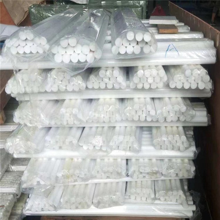 Low friction and electrical insulation PTFE rod