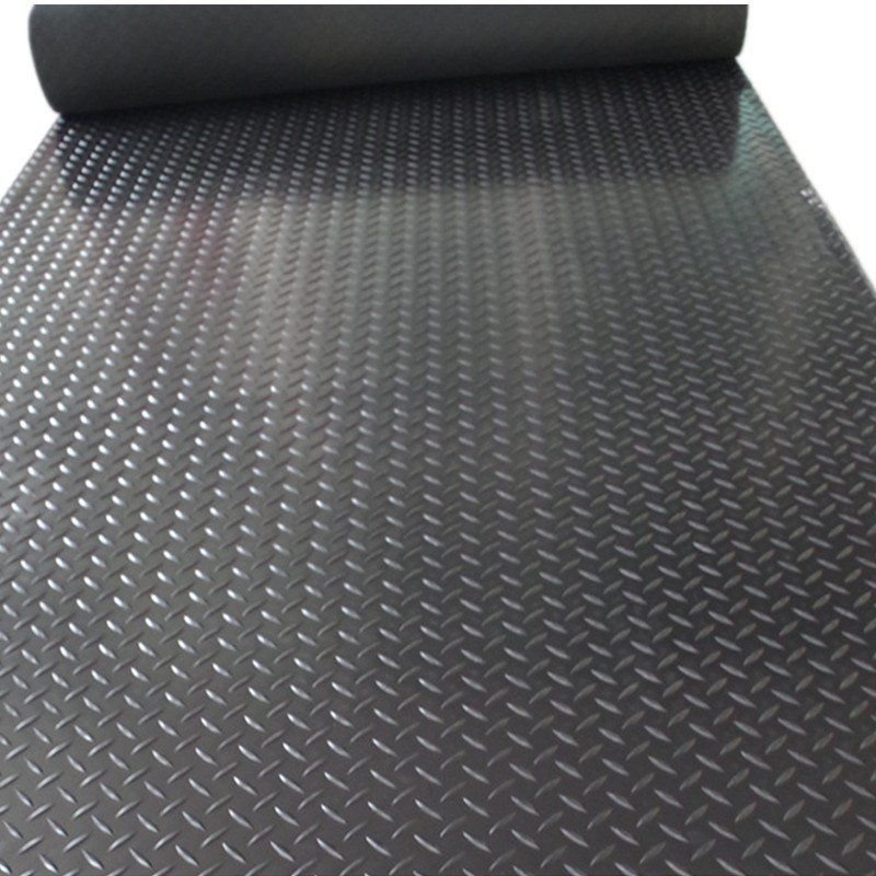 Diamond Rhombus Rhomboid Rubber Floor Mat For Car Parking /garage / truck bed/vans