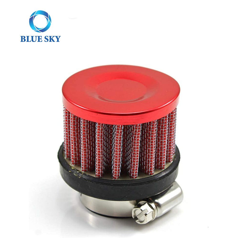 Universal Clamp on High Flow 25mm 1 inch Inlet Dia Mini Car Mushroom Head Auto Air Intake Cone Filter Parts