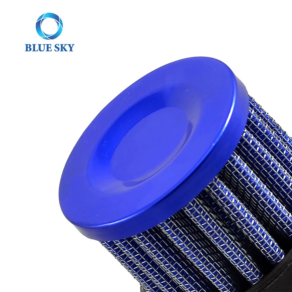 Universal Clamp on High Flow 25mm 1 inch Inlet Dia Mini Car Mushroom Head Auto Air Intake Cone Filter Parts