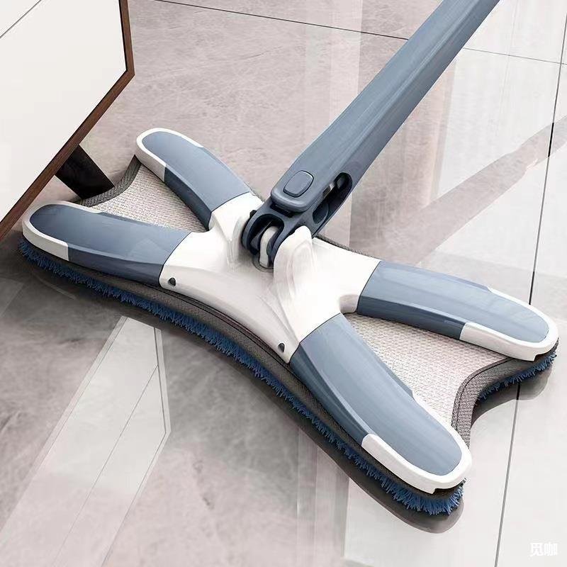 Wholesale household X type hands-free flat mop