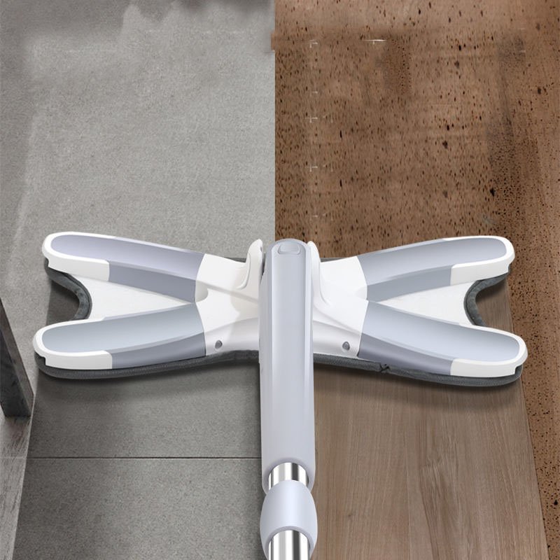 Wholesale household X type hands-free flat mop