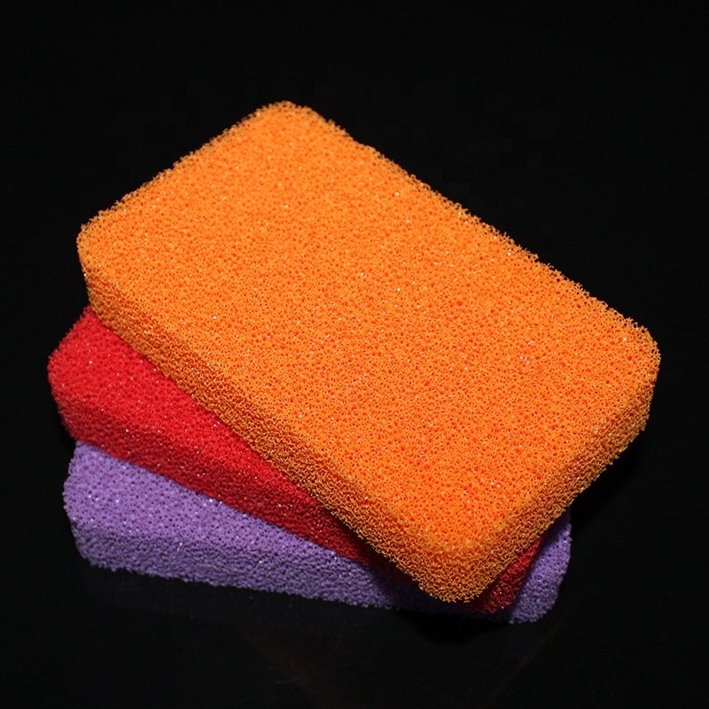 Food grade low density open cell silicone foam rubber sheet pad