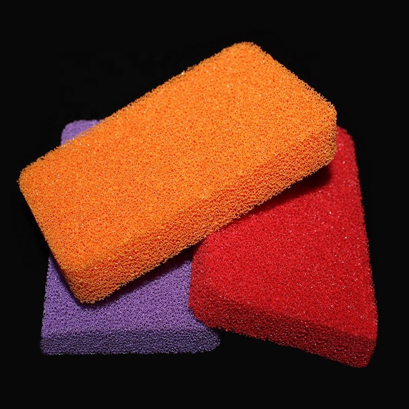 Food grade low density open cell silicone foam rubber sheet pad