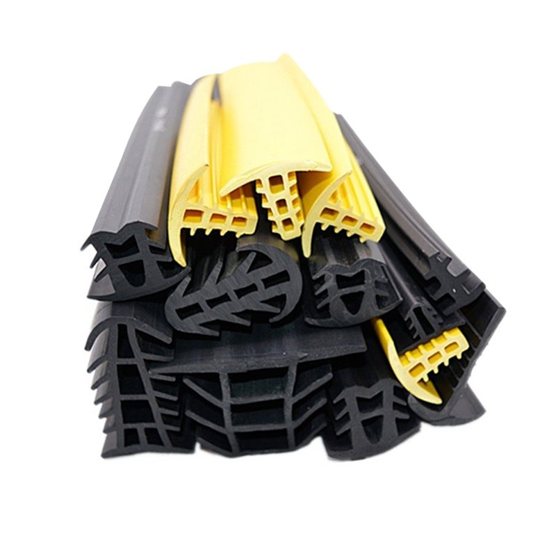 Window Door EPDM Extruded T shape Solar Panel Rubber Seal Strip / rubber gasket for solar panels
