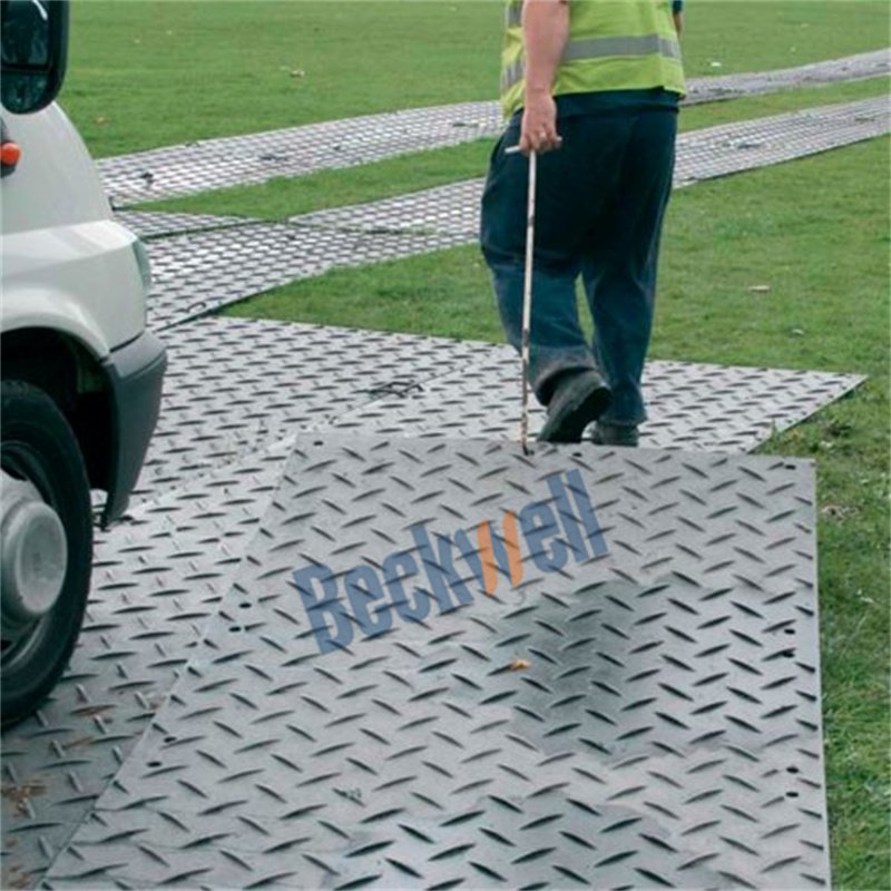 waterproof anti slip temporary hdpe plastic ground protection mats for sale UK