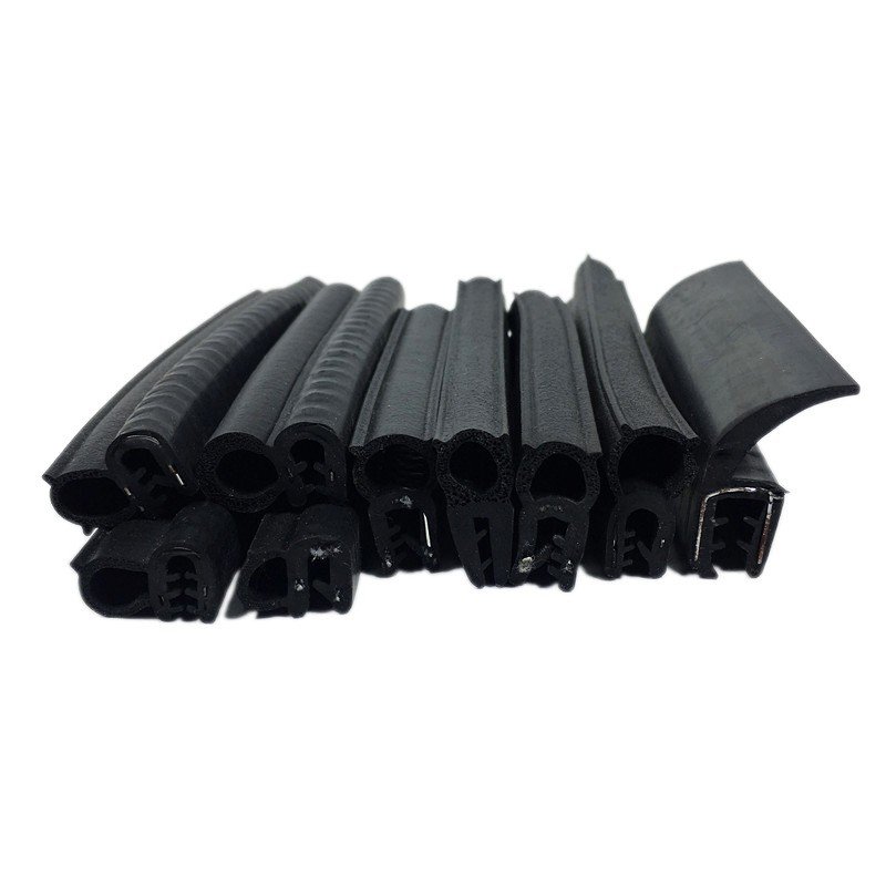 Wholesale Extruded Door Rubber Edge Trim car door EPDM rubber Seal strip