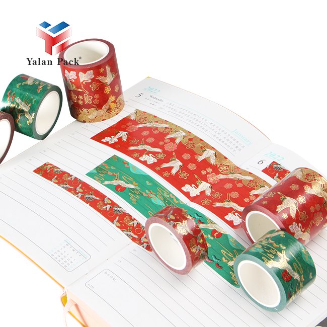 High Quality Decorative Paper Tape Customised Printed Washi Tape