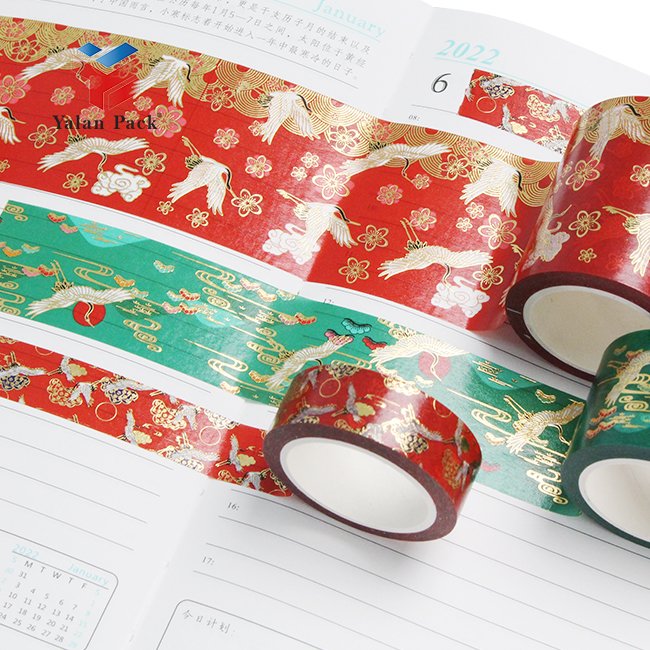 High Quality Decorative Paper Tape Customised Printed Washi Tape
