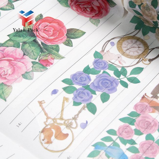 High Quality Decorative Paper Tape Customised Printed Washi Tape