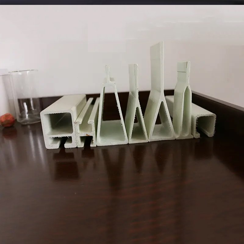 High Strength Anti-corrosion H Beam I beam Frp Square Tube Grp Round Tube Pultrusion Fiberglass Frp Profile