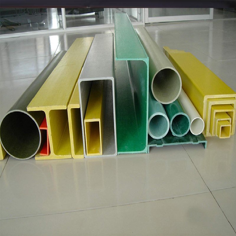 High Strength Anti-corrosion H Beam I beam Frp Square Tube Grp Round Tube Pultrusion Fiberglass Frp Profile