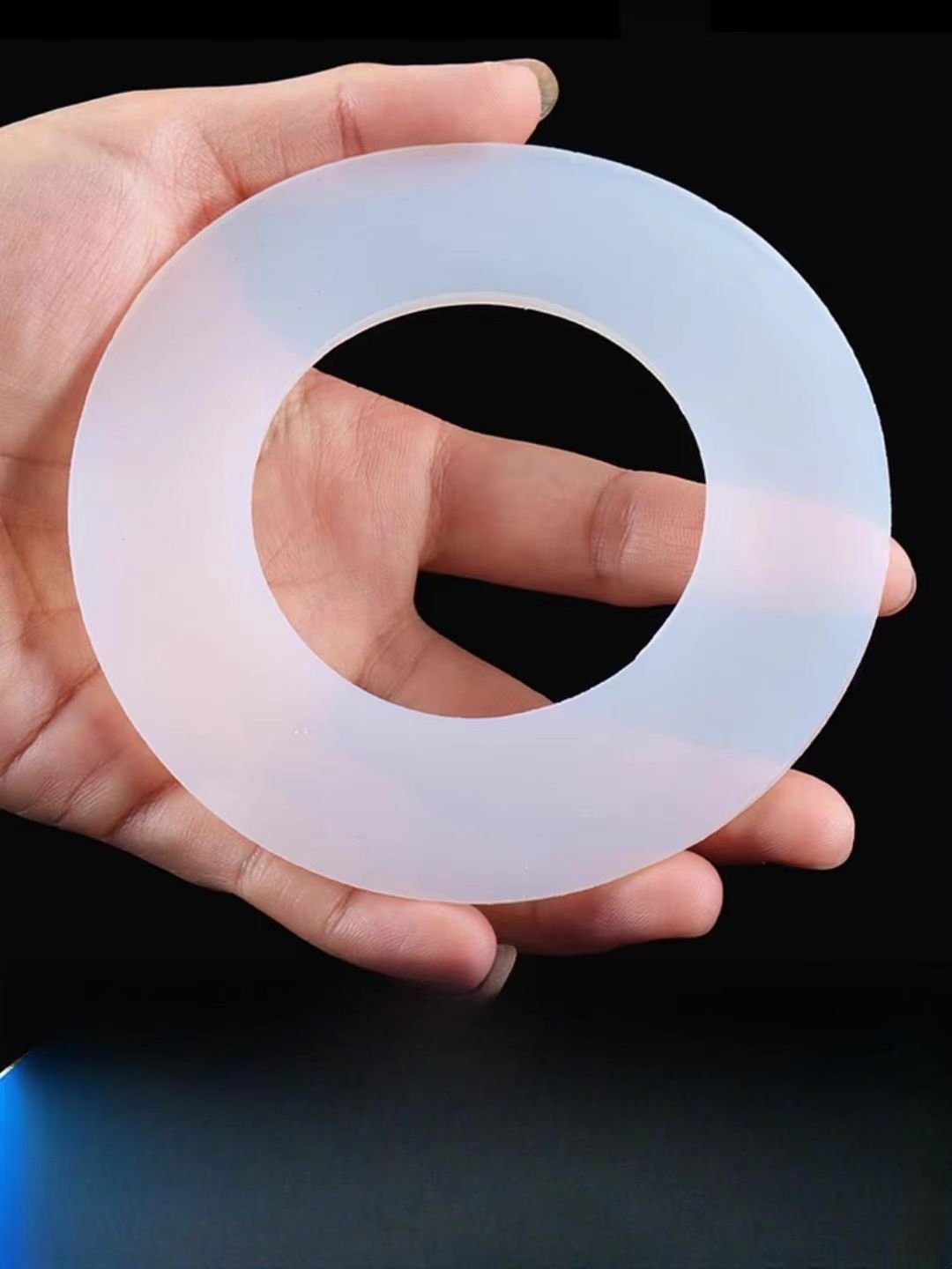 Hot sale manufacturers custom-made food-grade transparent silicone gaskets rubber silicone gasket for food container
