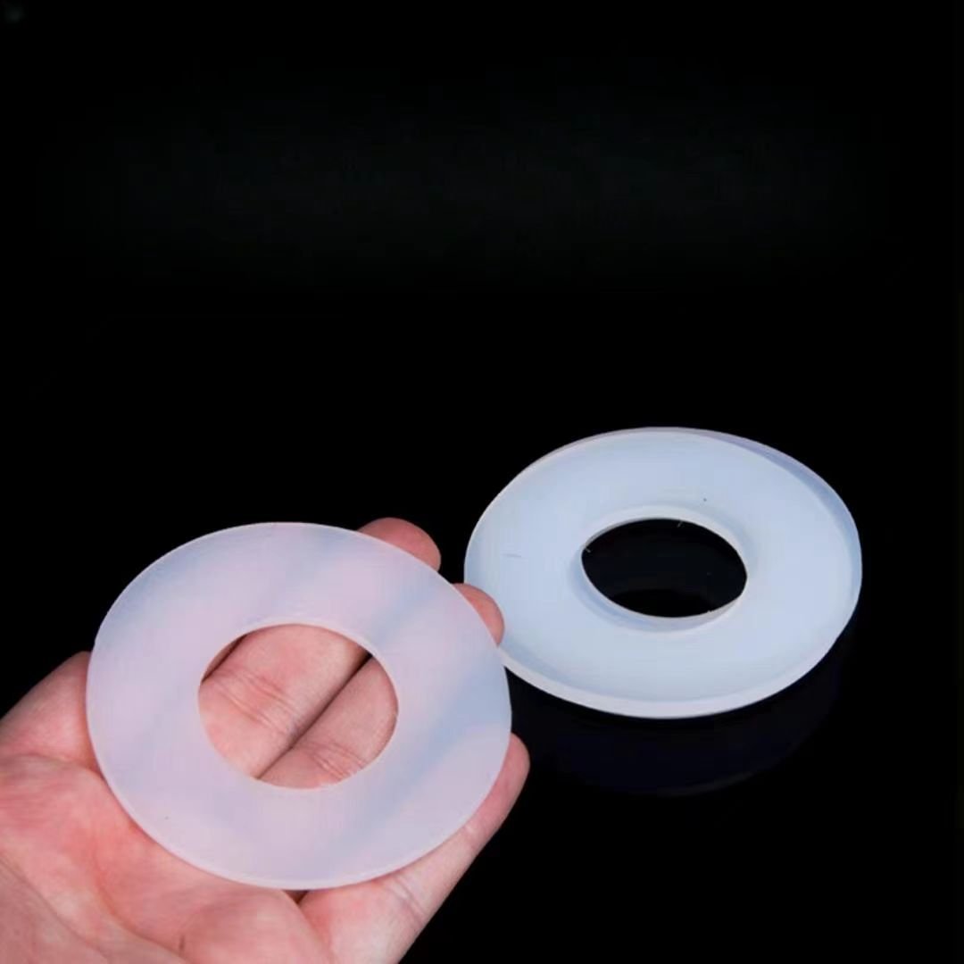 Hot sale manufacturers custom-made food-grade transparent silicone gaskets rubber silicone gasket for food container