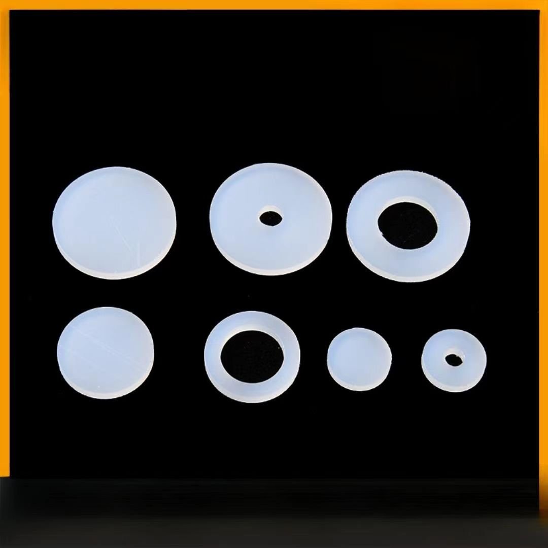 Hot sale manufacturers custom-made food-grade transparent silicone gaskets rubber silicone gasket for food container