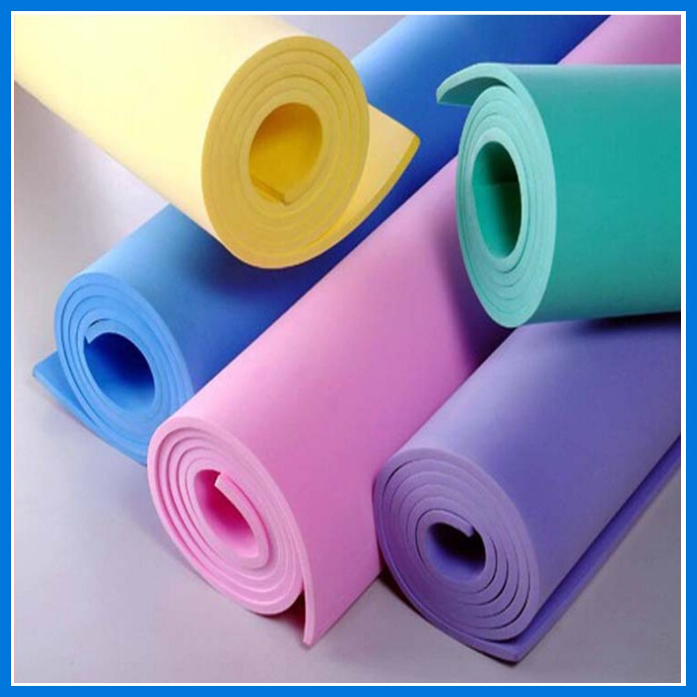 OEM ODM Eva Rubber Foam Roll 1Mm 2Mm 3Mm 4Mm 5Mm 6Mm Colorful Eva Foam Sheets Roll