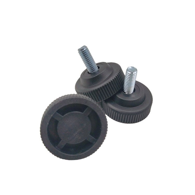 M6/M8 screw rod adjustable furniture foot sofa plastic foot pad