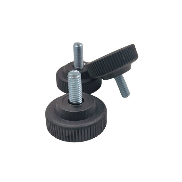 M6/M8 screw rod adjustable furniture foot sofa plastic foot pad