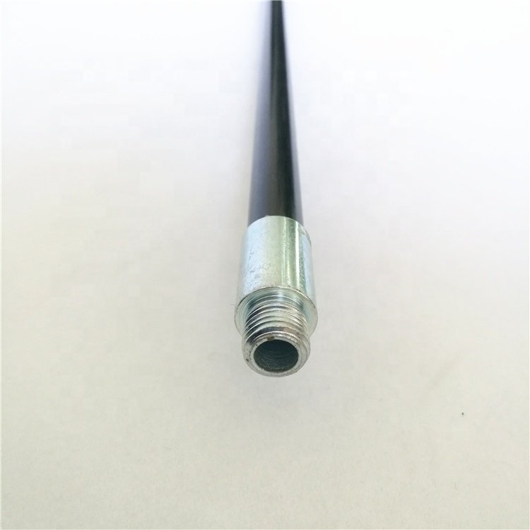 Fiberglass tent pole with thread joints screw replacement