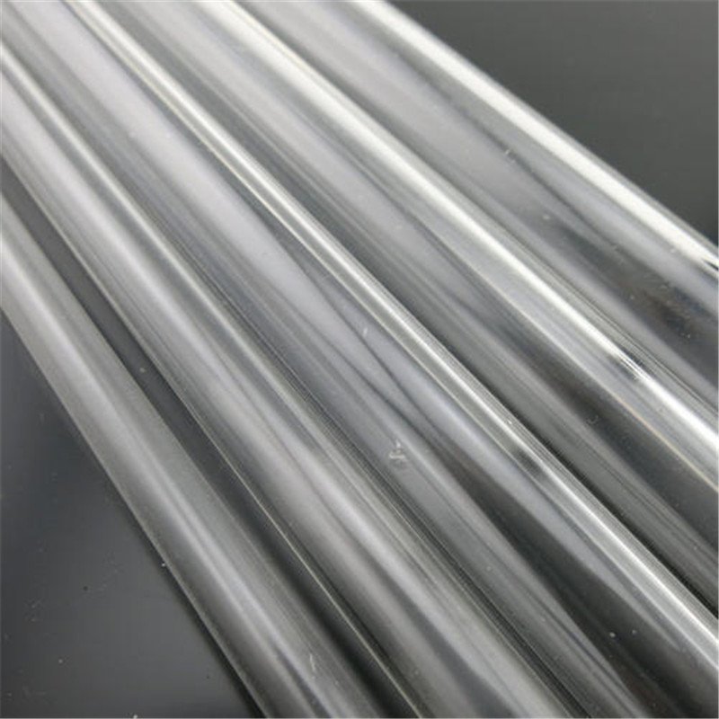 XinTao Transparent Extruded PMMA Bar Customized Size Solid Tube Hollow Pipe Plastic Stick Clear Acrylic Rod