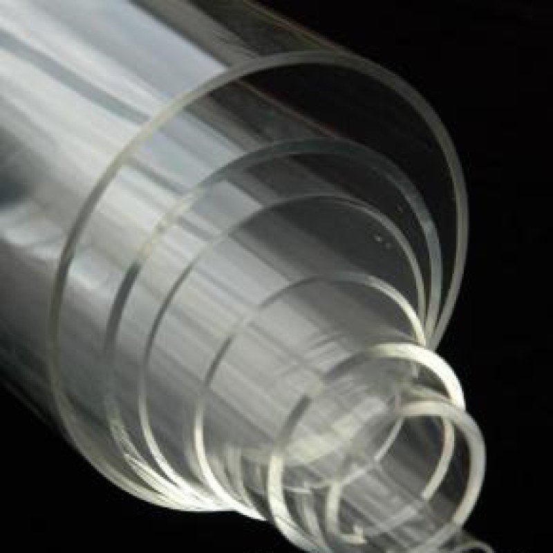 XinTao Transparent Extruded PMMA Bar Customized Size Solid Tube Hollow Pipe Plastic Stick Clear Acrylic Rod