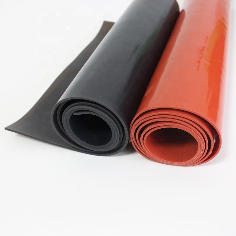 vacuum press heat resistance silicone rubber sheet roll