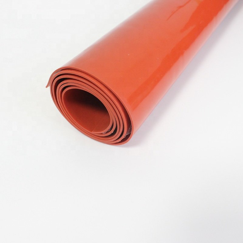 vacuum press heat resistance silicone rubber sheet roll