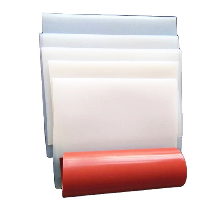 vacuum press heat resistance silicone rubber sheet roll