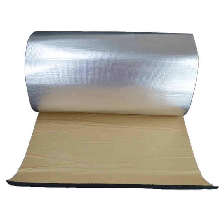 Closed cell elastomeric nbr foam sheet rubber heat insulation board EPDM rubber foam acoustic