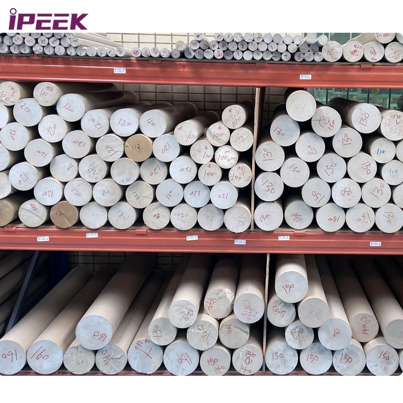 iPEEK 10 years Export Japan USA Length 1m 2m 3m Round Bar Sticks Virgin PEEK Rod 40mm 45mm 50mm