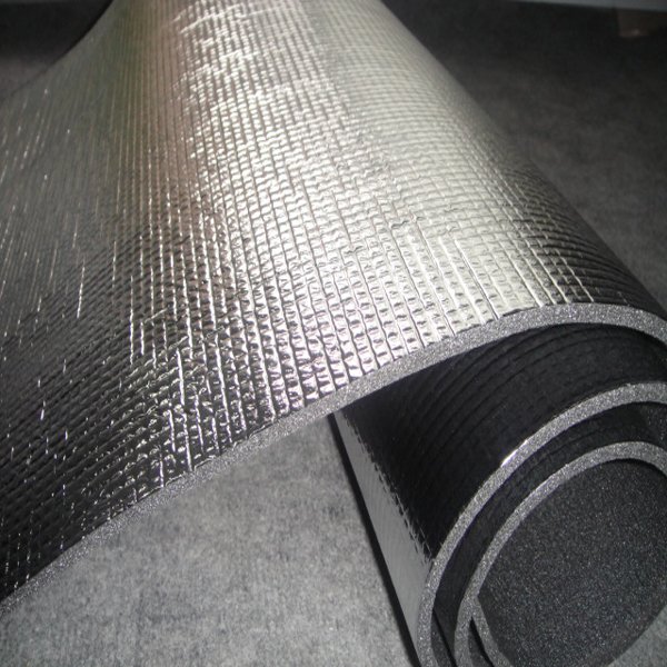 Polyethylene aluminum foil foam rubber board block roof panels insulation sheets