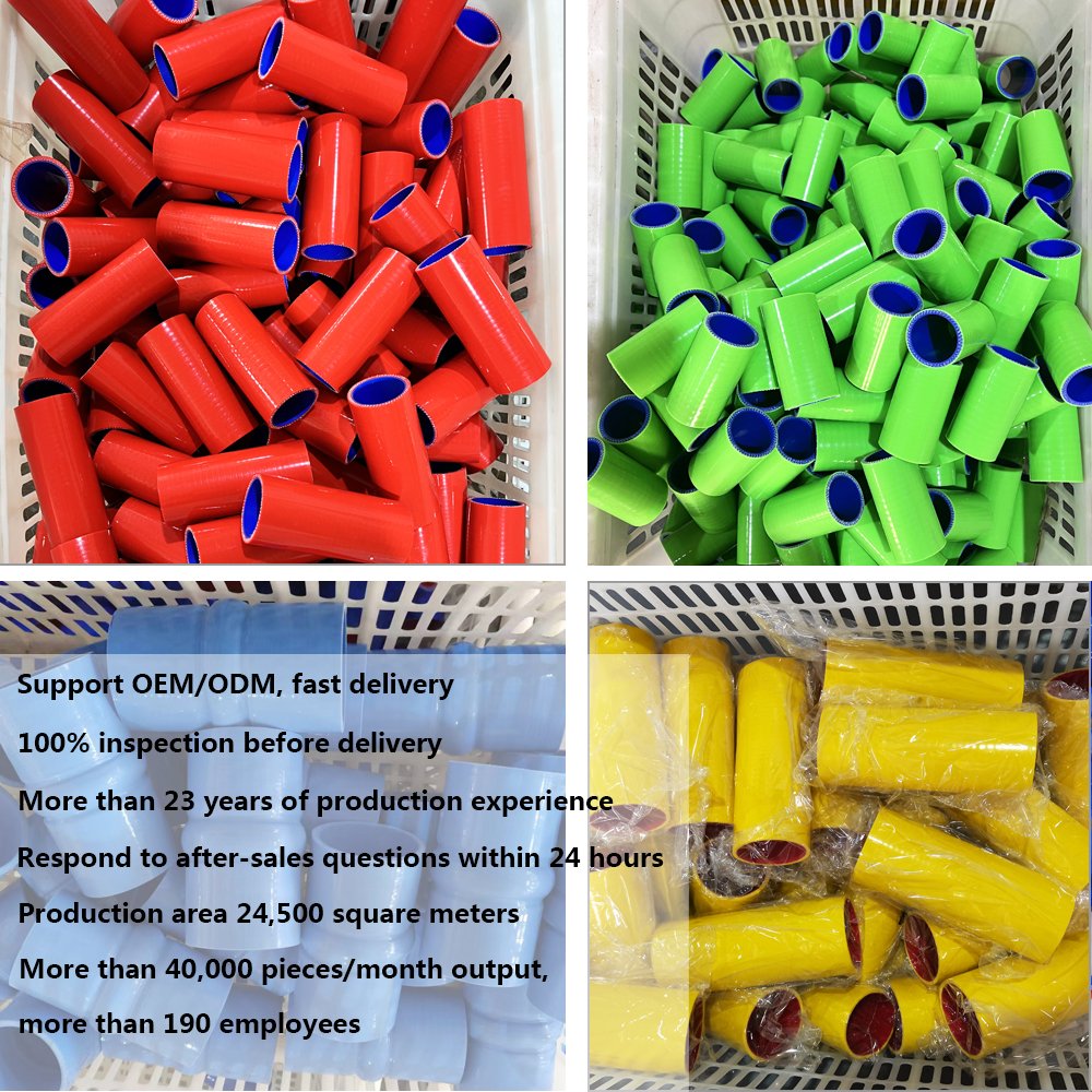 High Temperature Resistance Auto Reinforced Braided Blue Black 5/8 inch ID 1 Meter Length Straight Silicone Pipe Hose