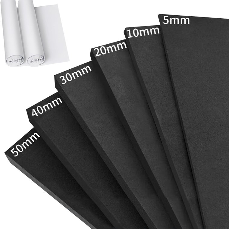 China Manufacturers EVA Foam Sheet Board Wholesale Custom Color EVA Sheet Rubber Foam 50mm 60mm EVA foam sheet