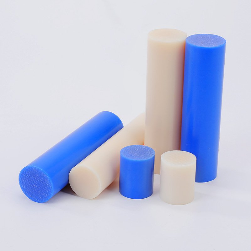 Round Bar High Precision Customized Nylon Rod 20mm-400mm Moulding 20-400mm Mc Nylon PA6 Rod