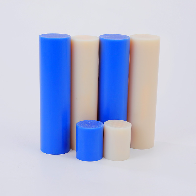 Round Bar High Precision Customized Nylon Rod 20mm-400mm Moulding 20-400mm Mc Nylon PA6 Rod