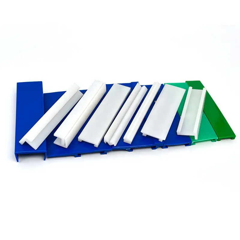 uhmwpe chain sliding guide slide guide rails plastic slide guide