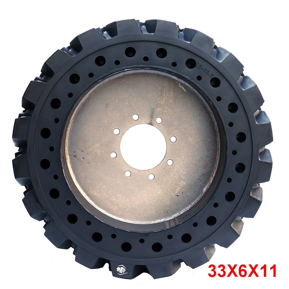 12-16.5 12 16.5 skid steer tires with and wheel rim using advanced foreign technology