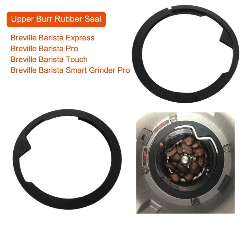 Breville Platinum Rich Coffee Machine Grinder Seal Upper Burr Rubber Seal Accessories Gasketfor Breville Barista Express/Pro