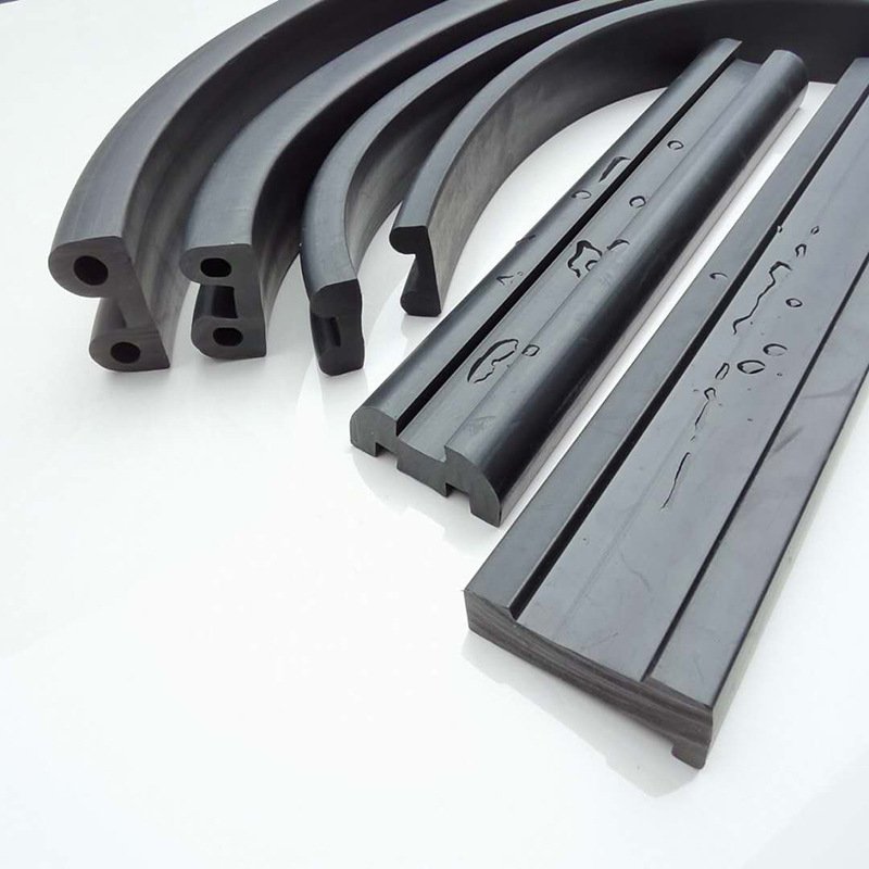 Nitrile EPDM black fluorinerubber solid round strip /oil-resistant O-type sealing strip / NBR material rubber rope