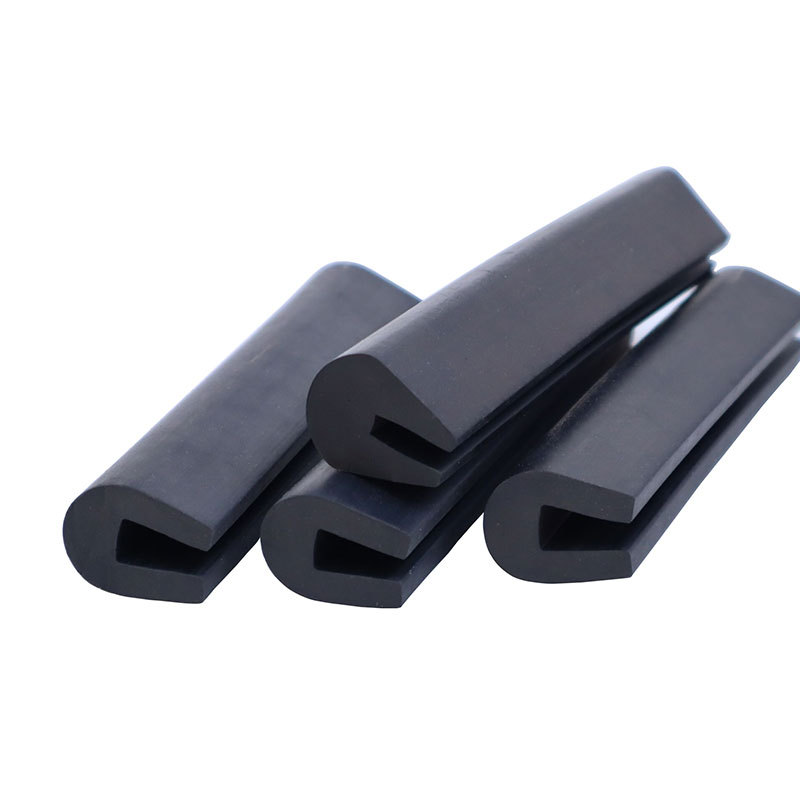Nitrile EPDM black fluorinerubber solid round strip /oil-resistant O-type sealing strip / NBR material rubber rope