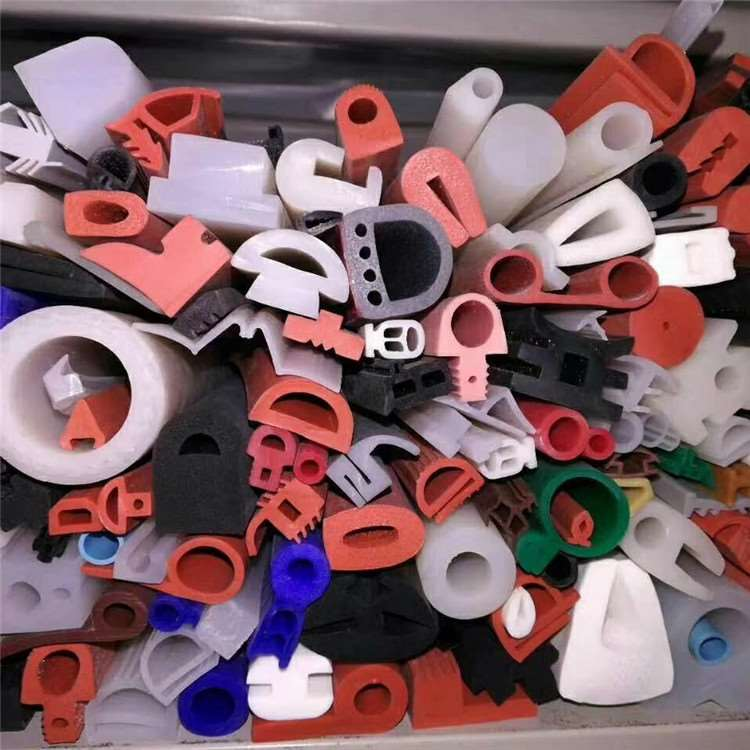 Heat resistant waterproof extruded all shaped rubber seal strips