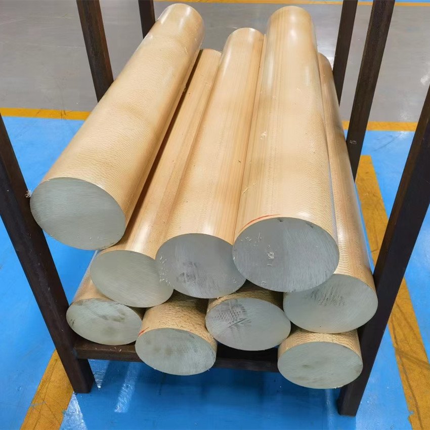 High strength Engineering plastic Glass Fiber Filled GF30 PEI Rod 2300 PEI Bar Black PEI CF30 rod