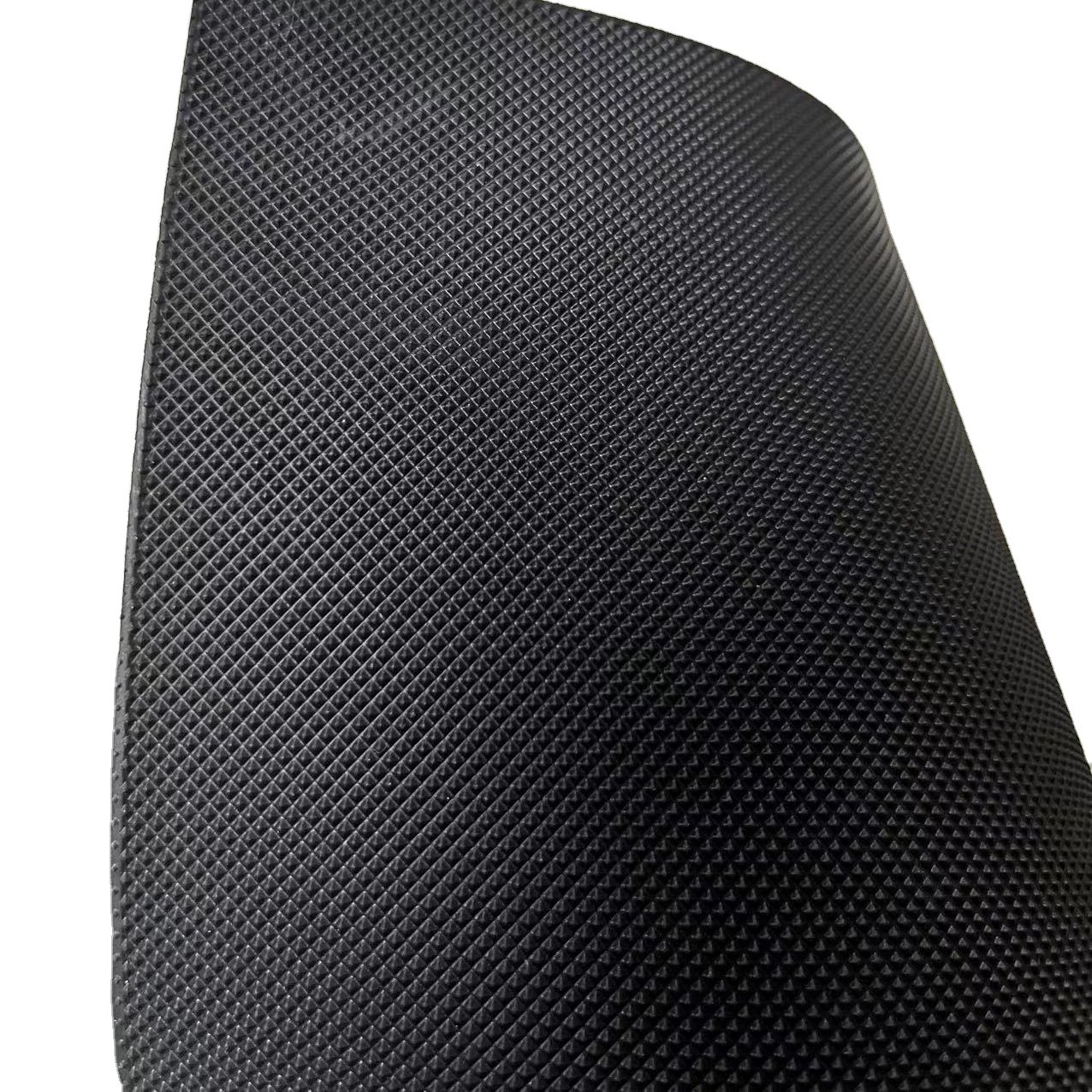 Diamond pattern rubber sheet for slipper shoe sole repair