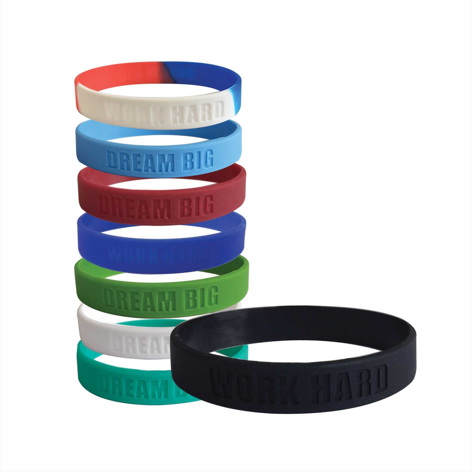 Hot Sale Event Party Customized Design Silicone Rubber Bracelet