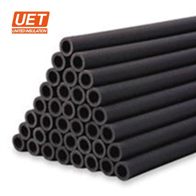 nbr pvc thermal insulation rubber foam large aluminum tube heat insulation materials rubber foam tubes