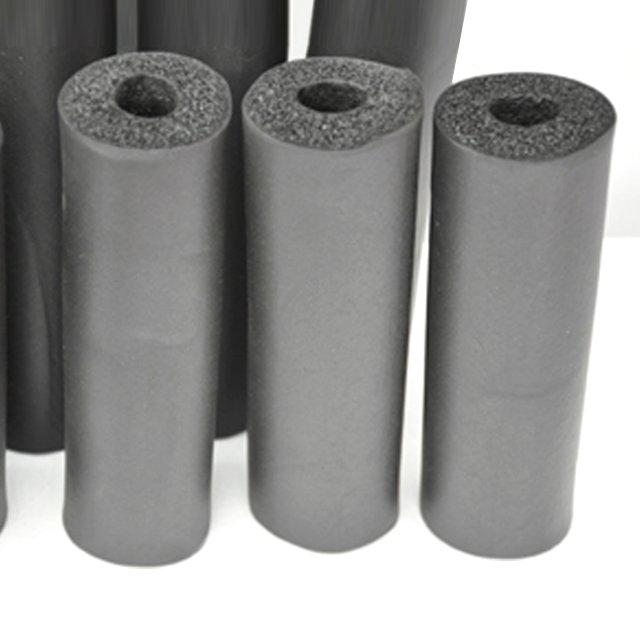 nbr pvc thermal insulation rubber foam large aluminum tube heat insulation materials rubber foam tubes