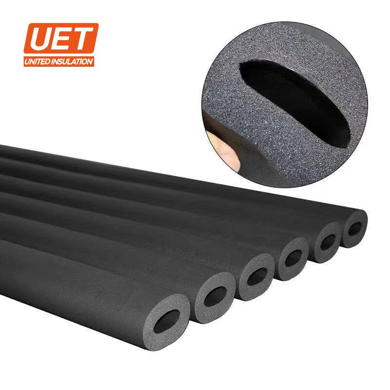 nbr pvc thermal insulation rubber foam large aluminum tube heat insulation materials rubber foam tubes