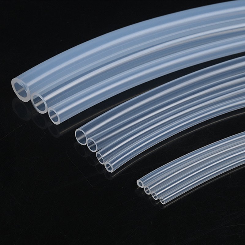 Silicone Tube Price Small Medical Use Clear Transparent 12mm 20mm 25mm 3 Inch Mm Elastic Flat Flexible Gray Grey Silicone Tube