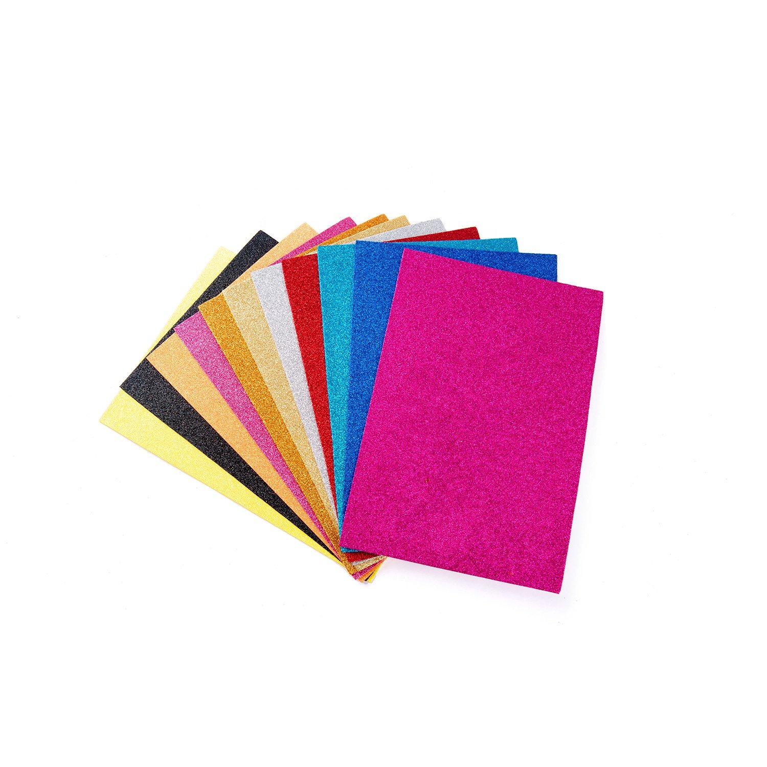 EVER BRIGHT Glitter EVA Sheet foam 1mm 2mm rubber frosted corrospum EVA FOAM